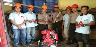 Polisi Cek Sarana Pemadam Kebakaran di Perkebunan Sawit