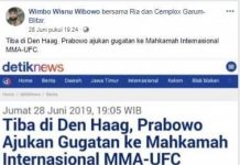 Cek Fakta: Prabowo Ajukan Gugatan ke Mahkamah Internasional