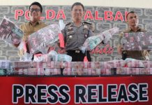 Polda Kalbar Sita Uang Rp6,9 Miliar