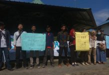 Sekelompok Mahasiswa IAIN Pontianak Tolak Kenaikan