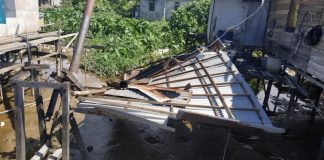 Kawasan Tepian Sungai Jalan Imam Bonjol Diamuk Puting Beliung