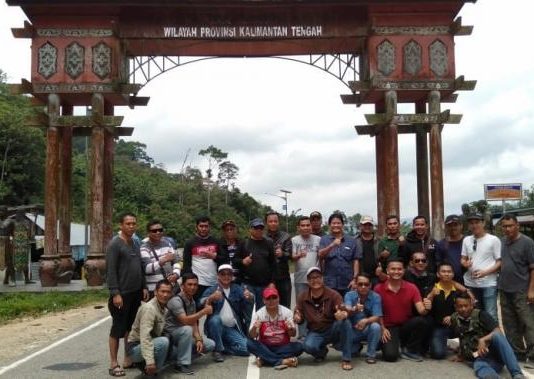 Tiga Hari Perjalanan, Rombongan DAD Kapuas Hulu Tiba di Palangkaraya