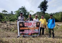 TNI-Polri di Embaloh Hulu Kampanyekan Stop Karhutla