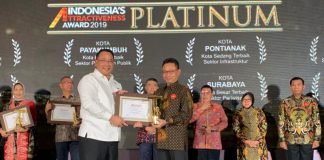 Terbaik Infrastruktur, Pontianak Raih Indonesia’s Attractiveness Award