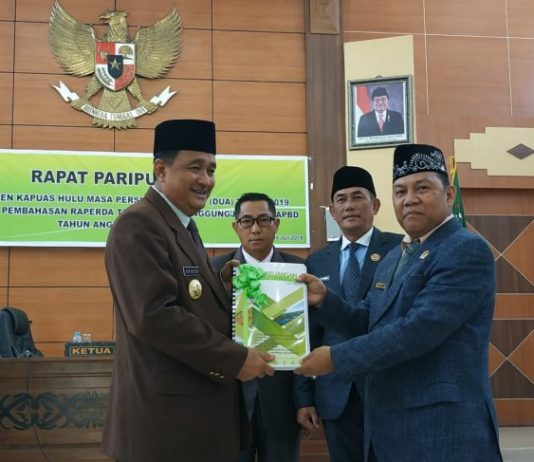 Bupati Nasir Sampaikan LKPj Tahun Anggaran 2018