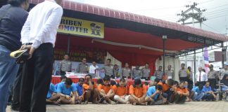 35 Tersangka Diringkus, Uang Ratusan Juta Disita