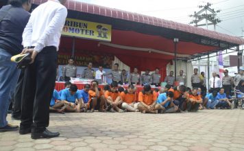 35 Tersangka Diringkus, Uang Ratusan Juta Disita