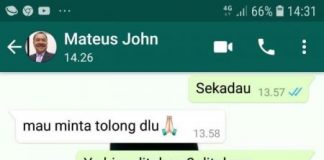 WA Pejabat Sekadau Dibajak untuk Minta Duit