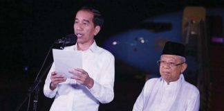 Jokowi-Ma’ruf Resmi Presiden dan Wapres Terpilih