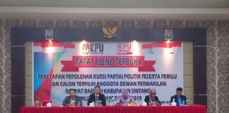 KPU Sintang Tunda Penetapan Caleg Terpilih