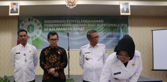 Bupati Hadiri Kegiatan Diseminasi Daerah se Kalbar