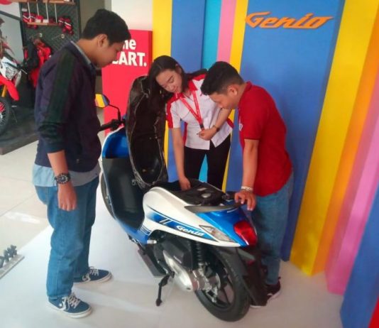 Skutik Honda Genio Tampil Stylish