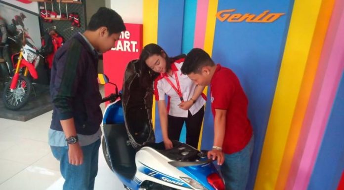 Skutik Honda Genio Tampil Stylish