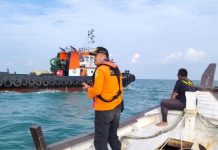 Empat Awak Tugboat Mega 09 Belum Ditemukan
