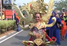 Karnaval Tenun Lunggi Go Internasional