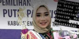 Ratu Maura Terpilih Jadi Putri Pariwisata Melawi 2019