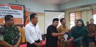 KPU Sambas Gelar Rapat Pleno Penetapan Calon DPRD Terpilih
