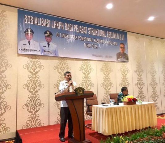 Baru 57 Pejabat Kubu Raya yang Sampaikan LHKPN