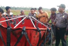 Water Bombing Jatuh, Beruntung Tak Menimpa Warga