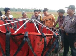 Water Bombing Jatuh, Beruntung Tak Menimpa Warga