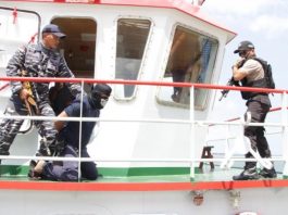 Antisipasi Terorisme dan Pembajakan di Kendawangan