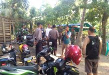 Lihat TNI Patroli Karhutla, Pemain Judi Berhamburan