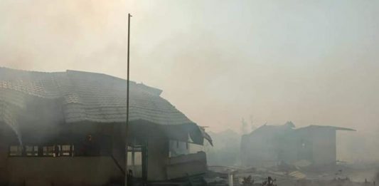Akhirnya SDN 19 Terbakar, Murid Belajar di Posyandu