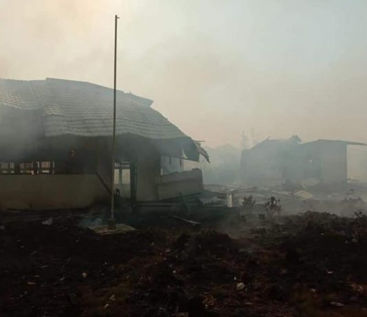 Akhirnya SDN 19 Terbakar, Murid Belajar di Posyandu