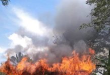 Eks Asrama TNI Hangus