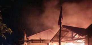 Korsleting Listrik, Rumah Kosong di Jeruju Hangus