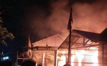 Korsleting Listrik, Rumah Kosong di Jeruju Hangus