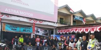 Konvoi Merdeka CB150R Meriahkan HUT RI