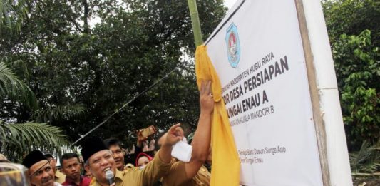 Desa Persiapan Sungai Enau A Diresmikan