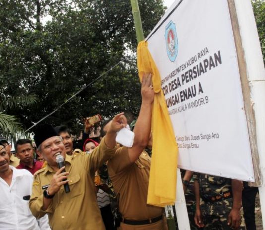 Desa Persiapan Sungai Enau A Diresmikan