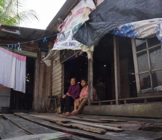 Rumah Tak Layak Huni di Tengah Kota