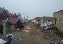 Puting Beliung, Ratusan Rumah Berantakan