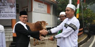 Pemkot Pontianak Kurban 19 Ekor Sapi dan 3 Ekor Kambing