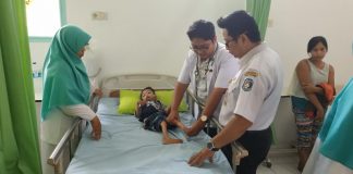 Ariansyah Dirujuk ke RSUD Soedarso