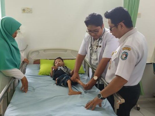 Ariansyah Dirujuk ke RSUD Soedarso