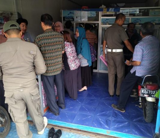 Tidak Memenuhi Syarat, Depot Isi Ulang Air Minum Disegel