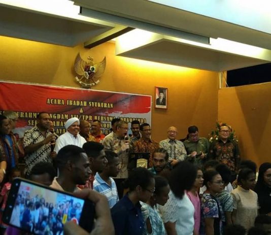 Wabup Kubu Raya Apresiasi Silaturrahmi Forkopimda dan Mahasiswa Papua