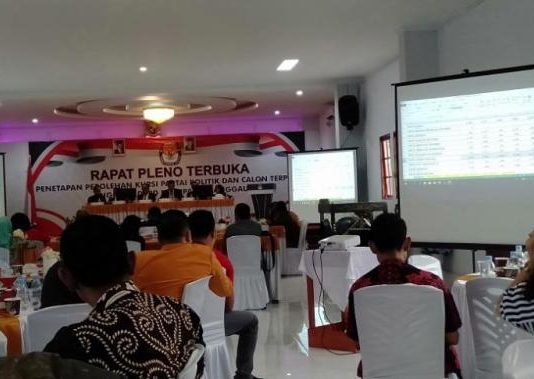 KPU Resmi Tetapkan 40 Anggota DPRD Sanggau Periode 2019-2024