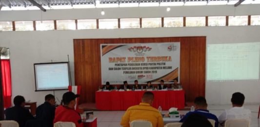 KPU Melawi Resmi Tetapkan 30 Caleg Terpilih