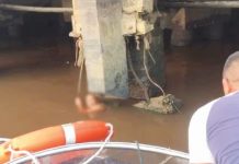 Mayat Mengapung di Sungai Jongkat