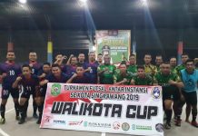 Dandim Ikut Bertanding dalam Turnamen Futsal