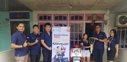 First Buyer Honda Genio 110 di Kalimantan Barat