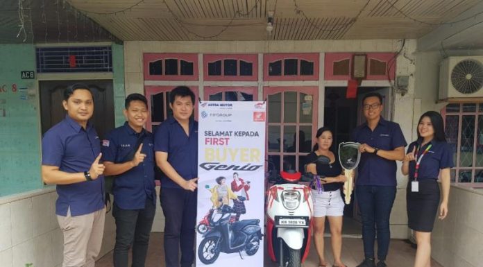 First Buyer Honda Genio 110 di Kalimantan Barat