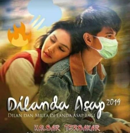 74 Tahun Merdeka Masih Dijajah Asap, Warganet Protes dengan Caranya Sendiri