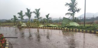 Puting Beliung Terjang Pabrik Sawit