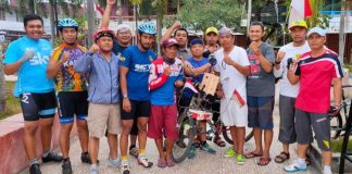 Mukti Gowes dari Papua Barat Keliling Indonesia